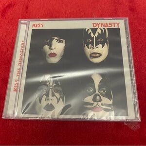 Kiss Dynasty Album with Red and White Cover brand new